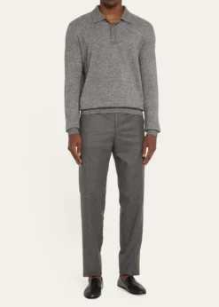 Loro PianaMen's Anton Walk Soft Lambskin Loafers