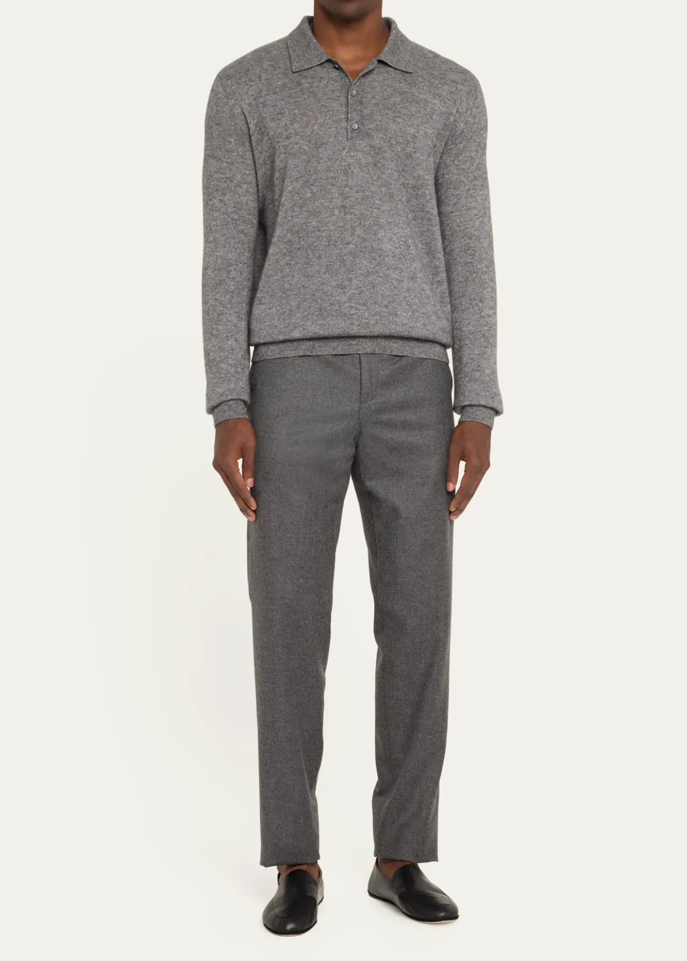 Loro PianaMen's Anton Walk Soft Lambskin Loafers