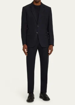 Loro PianaMen's Cotton-Wool Modern Fit Suit