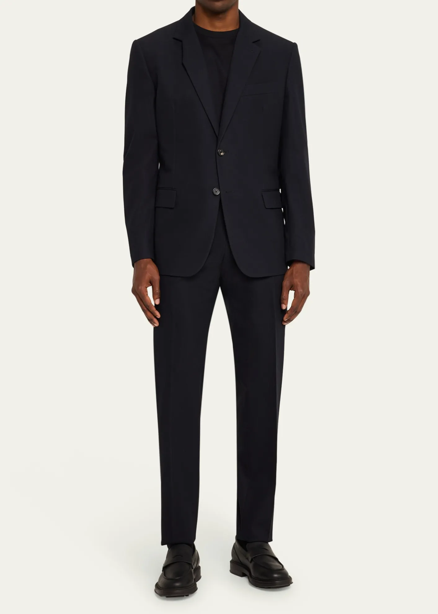 Loro PianaMen's Cotton-Wool Modern Fit Suit