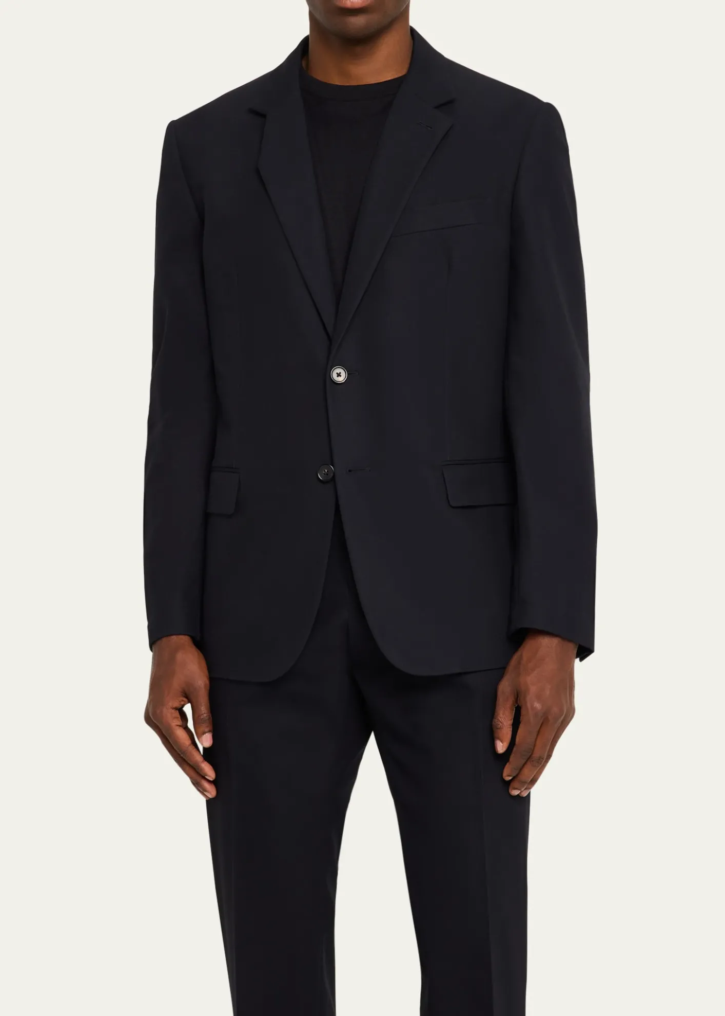 Loro PianaMen's Cotton-Wool Modern Fit Suit