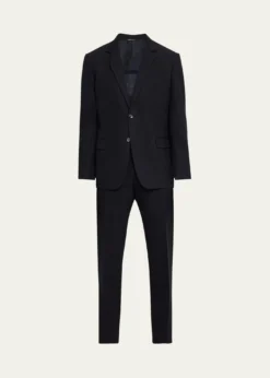 Loro PianaMen's Cotton-Wool Modern Fit Suit