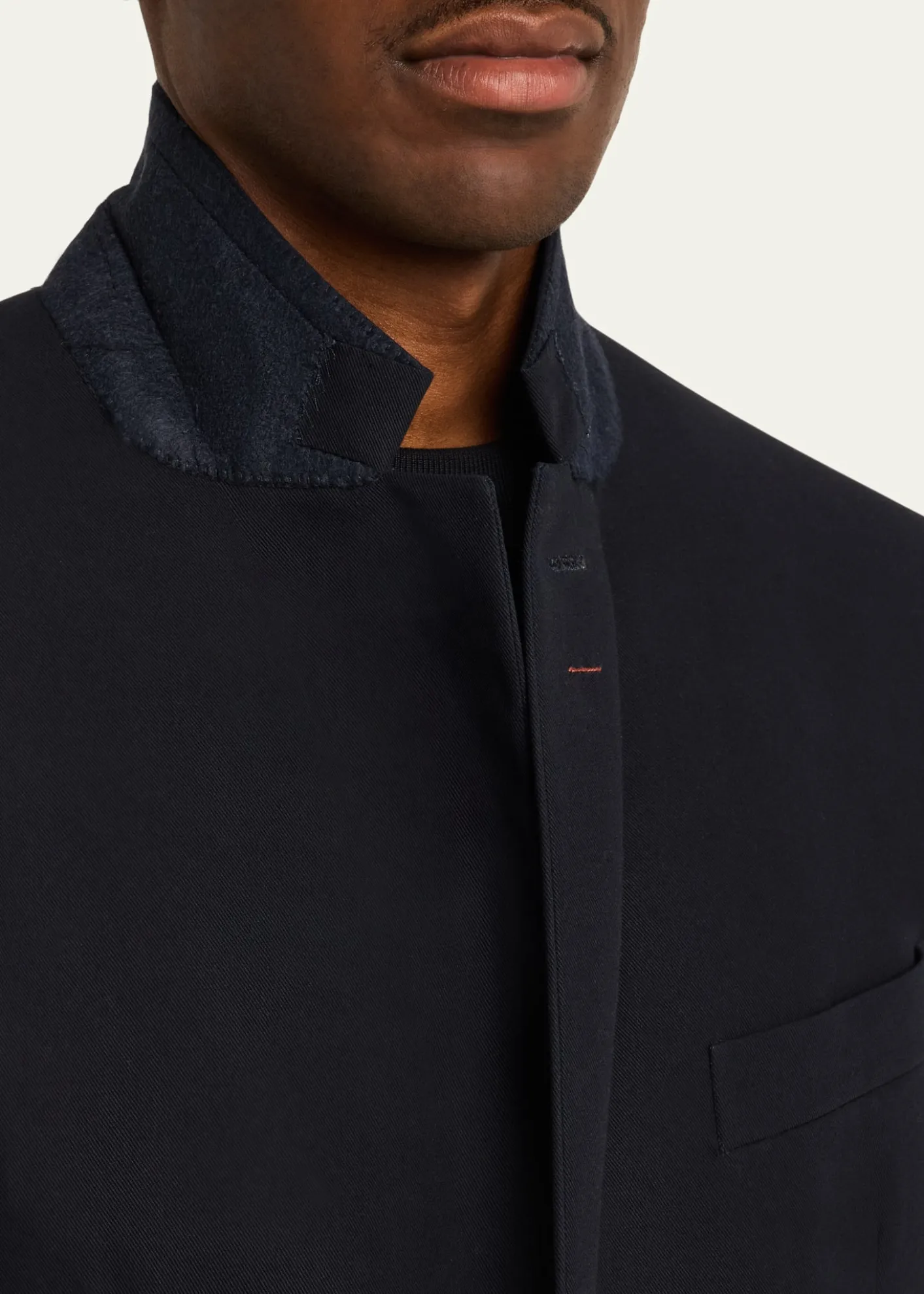 Loro PianaMen's Cotton-Wool Modern Fit Suit