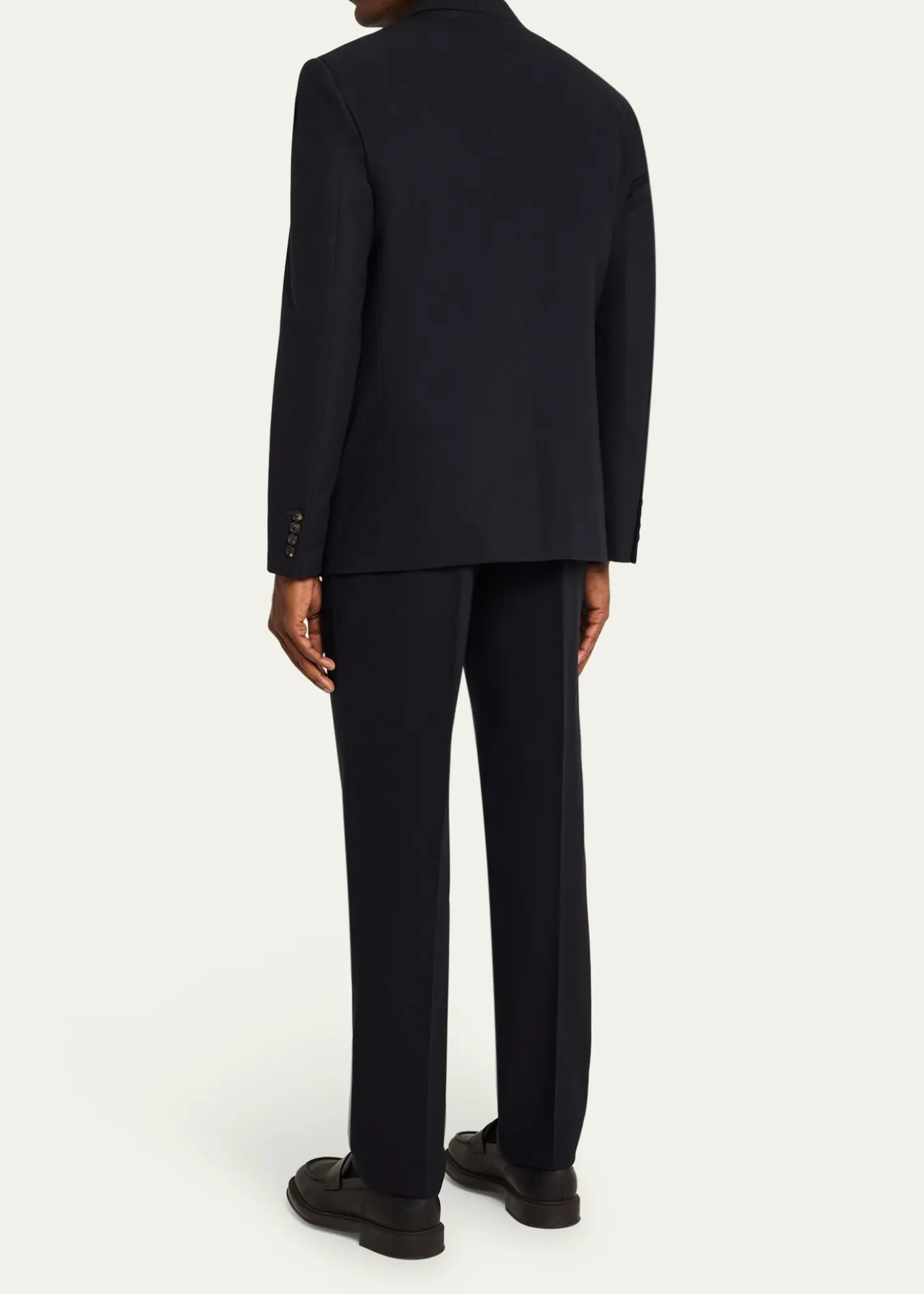 Loro PianaMen's Cotton-Wool Modern Fit Suit