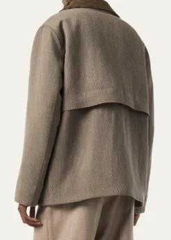 Loro PianaMen's Eiger Wool and Linen Field Jacket