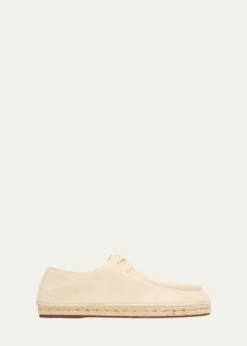 Loro PianaMen's George Walk Suede Espadrilles
