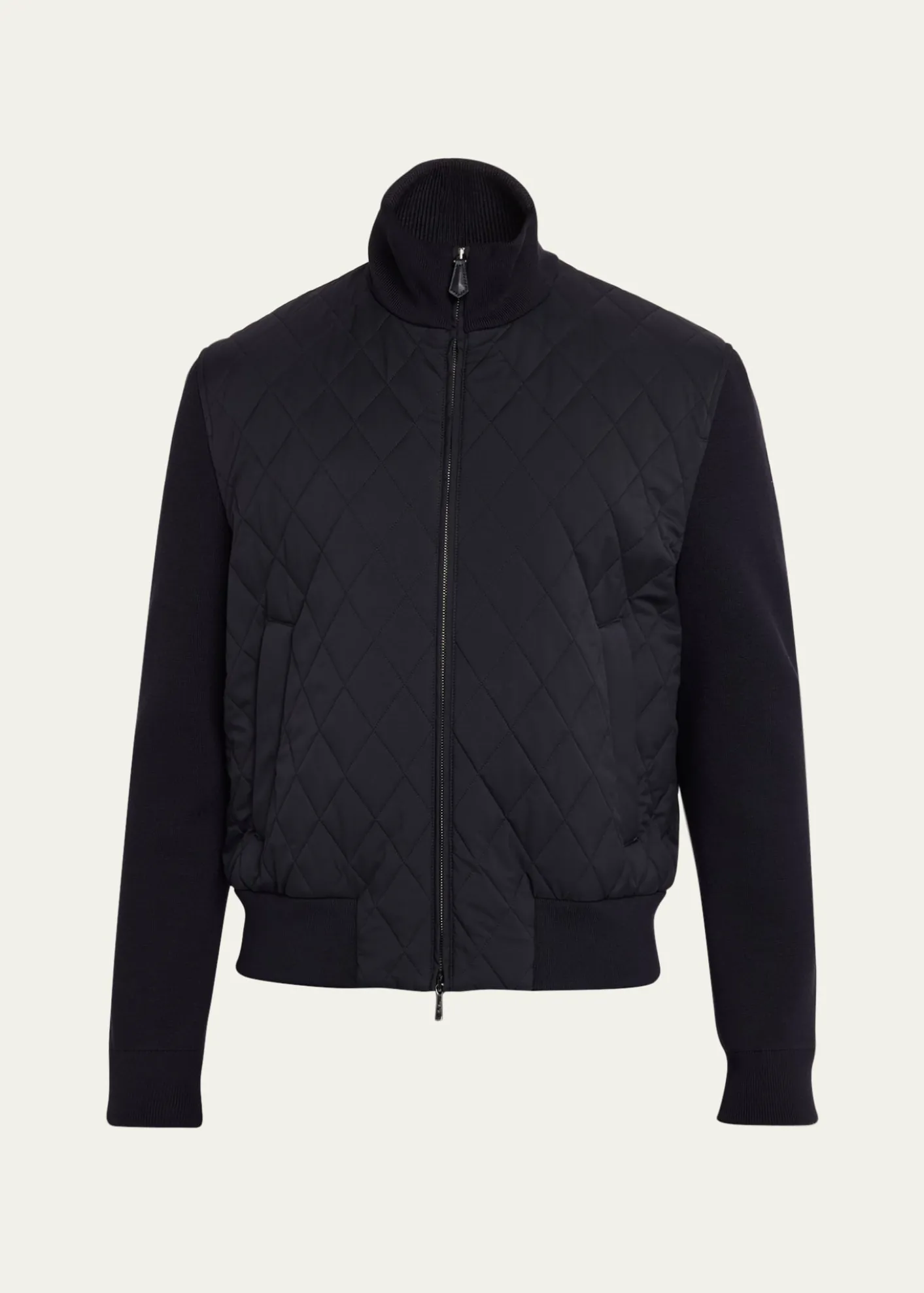 Loro PianaMen's Hopton Quilted Full-Zip Bomber Jacket