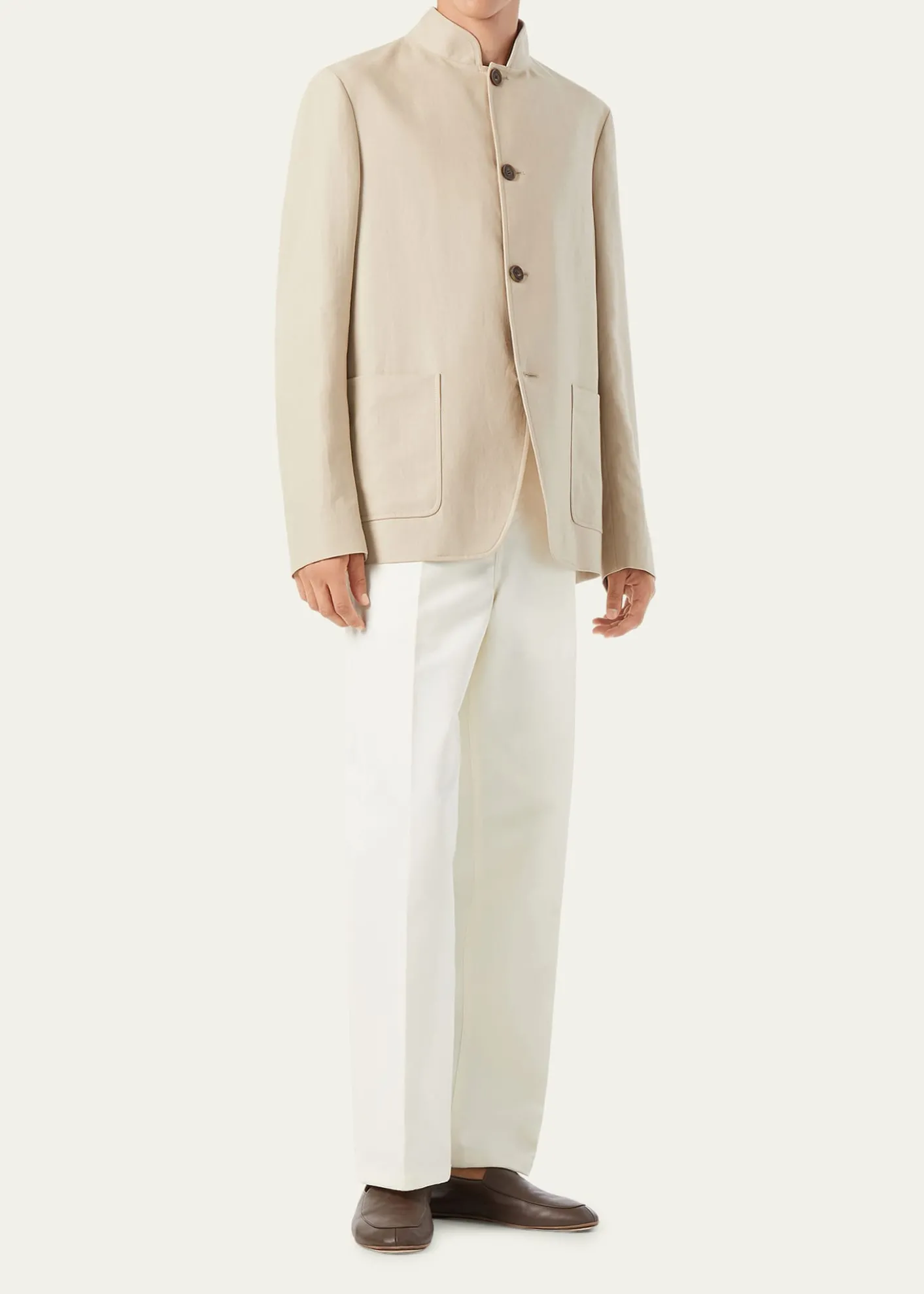 Loro PianaMen's Linen Spagna Jacket