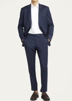 Loro PianaMen's Modern-Fit Wool Herringbone Suit