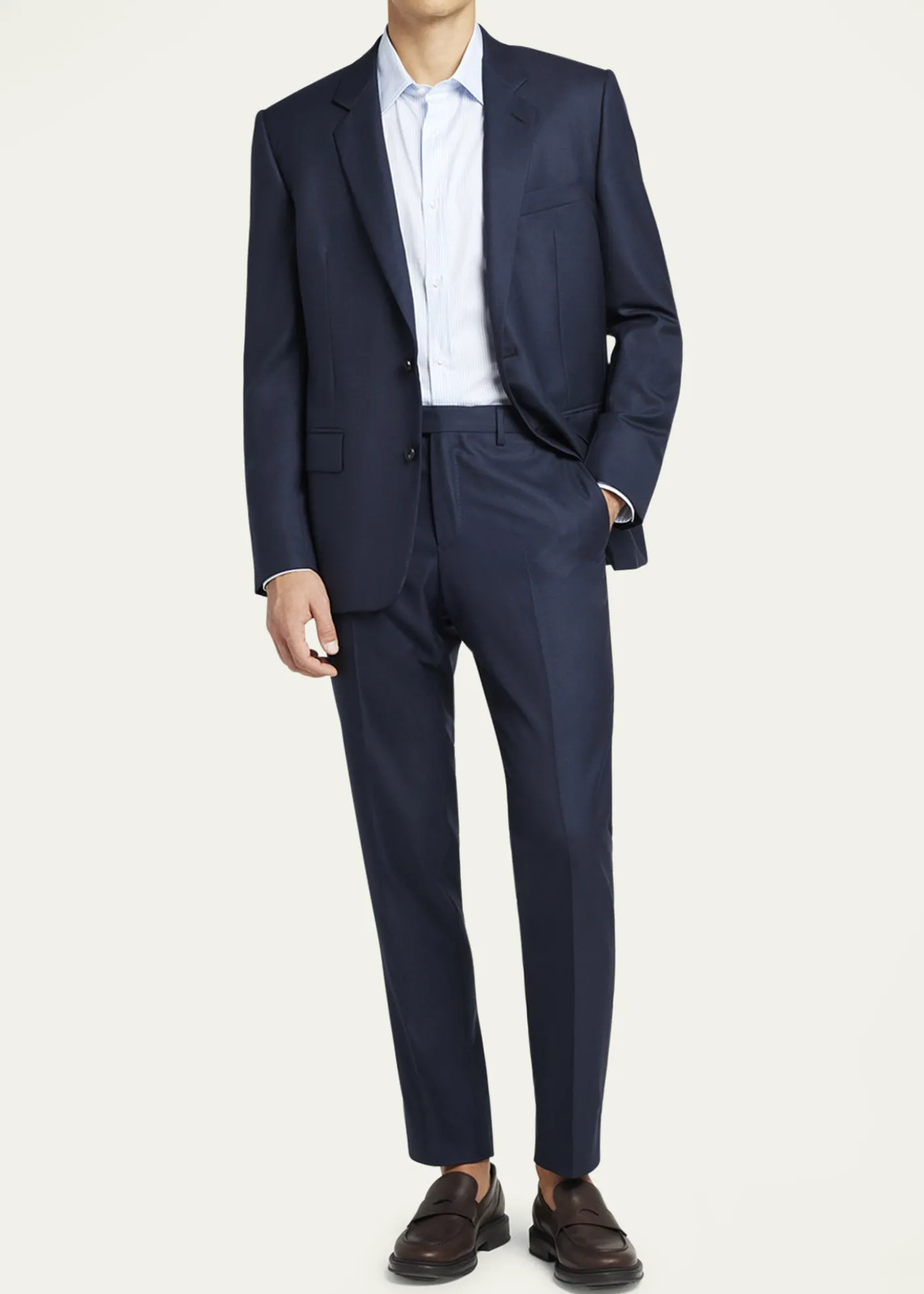 Loro PianaMen's Modern-Fit Wool Two-Button Suit