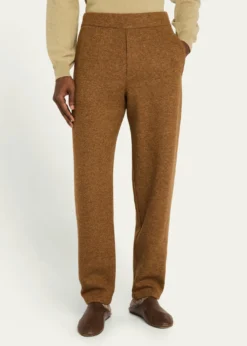Loro PianaMen's Rio Bodro Novalis Cashmere Melange Pull-On Pants