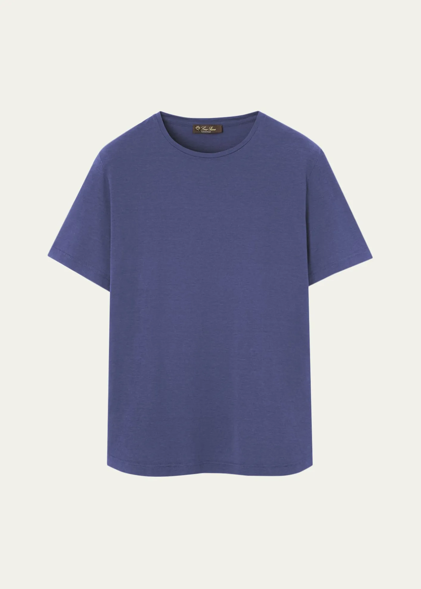 Loro PianaMen's Silk Cotton Jersey T-Shirt