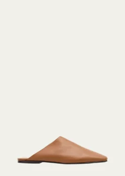 Loro PianaAlba Lambskin Flat Mules