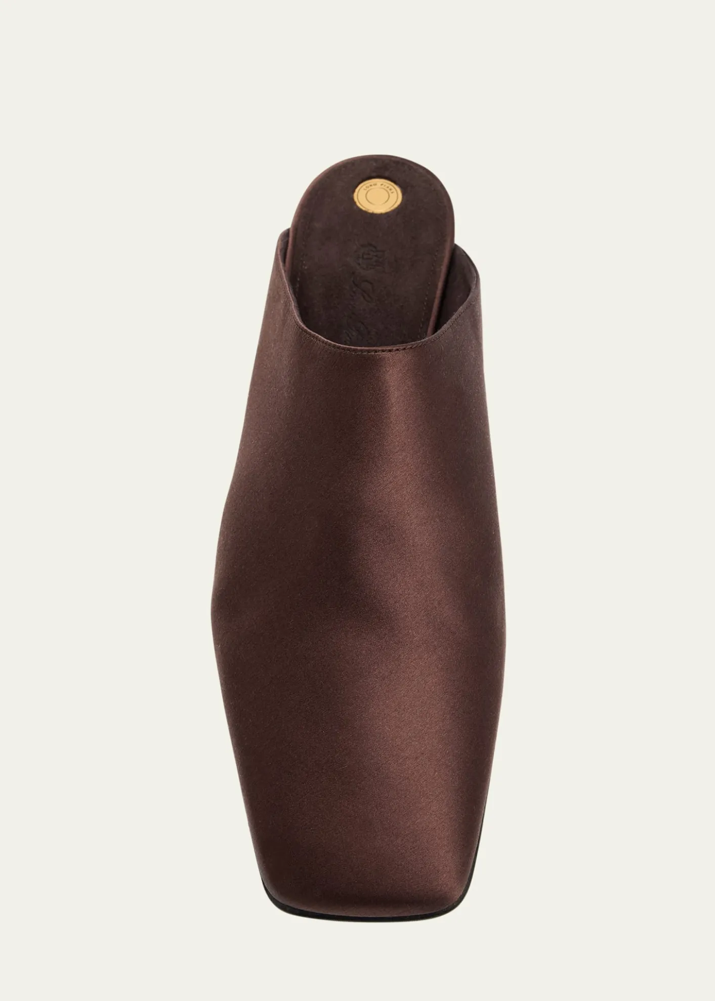 Loro PianaAlba Satin Ballerina Mules