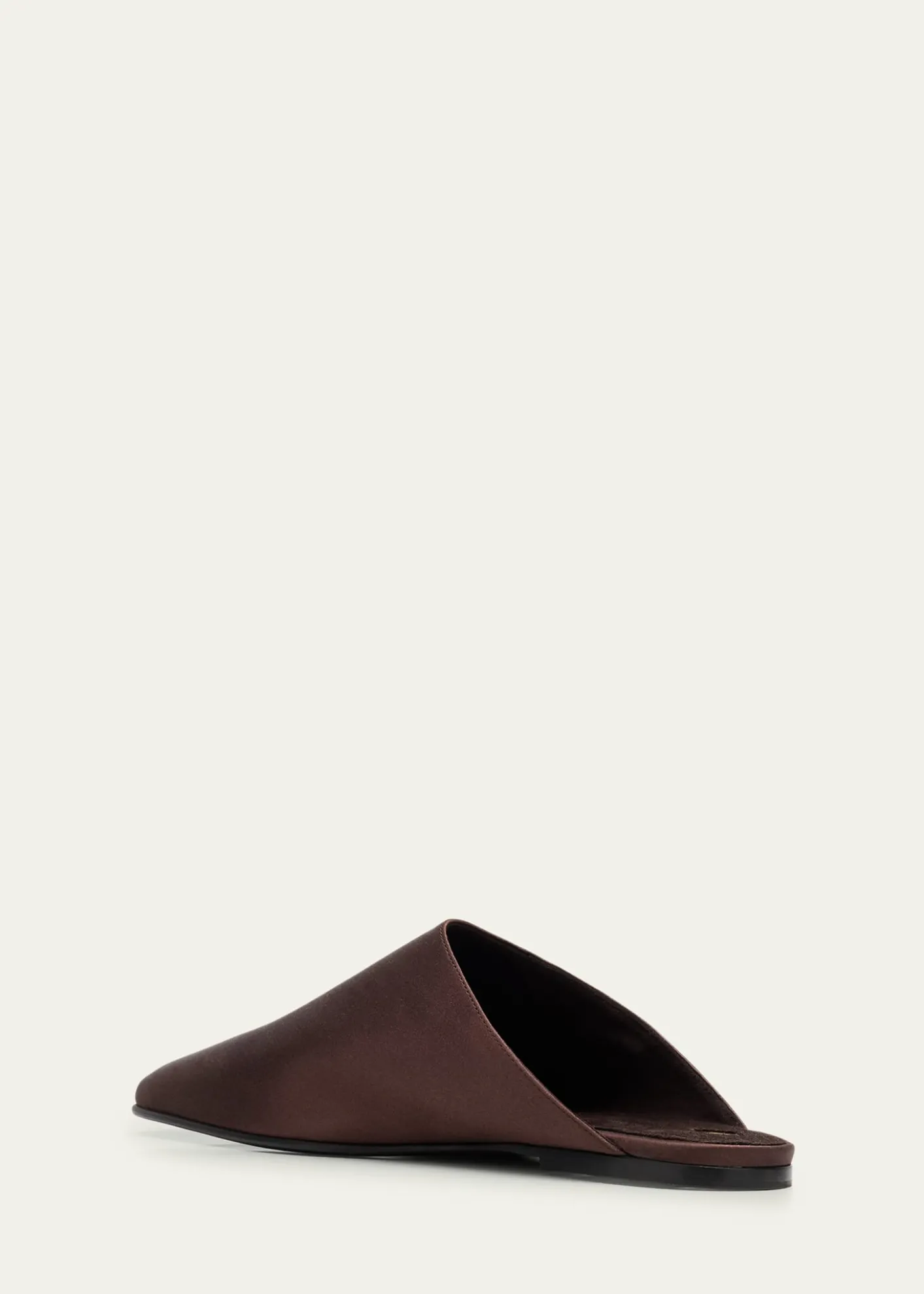Loro PianaAlba Satin Ballerina Mules