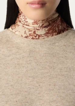 Loro PianaAlbero Della Vita Foulard Scarf