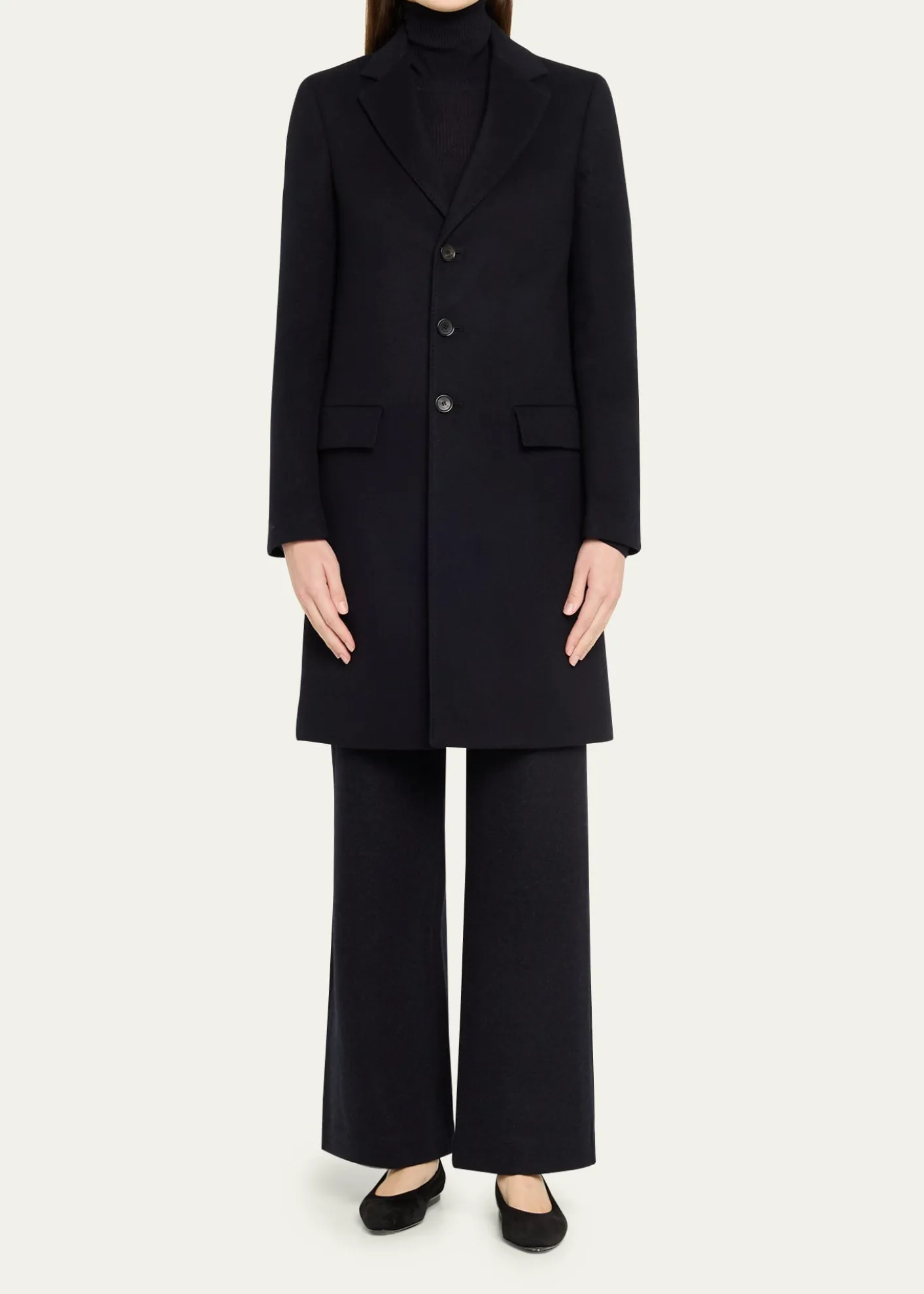 Loro PianaAlby Single-Breasted Cashmere Coat