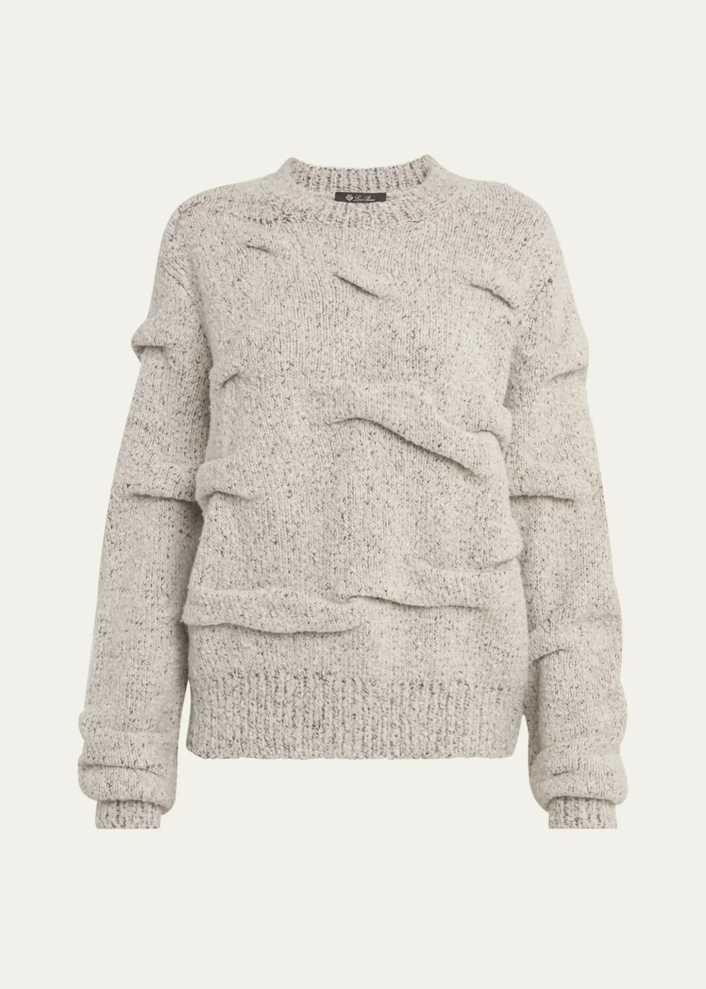 Loro PianaAlpe Faller Crewneck Sweater Pecora Nera Gg 3