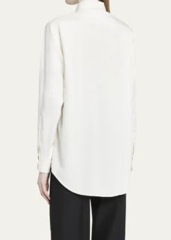 Loro PianaAndre Button Down Silk Blouse