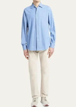 Loro PianaAndre Denim Sport Shirt