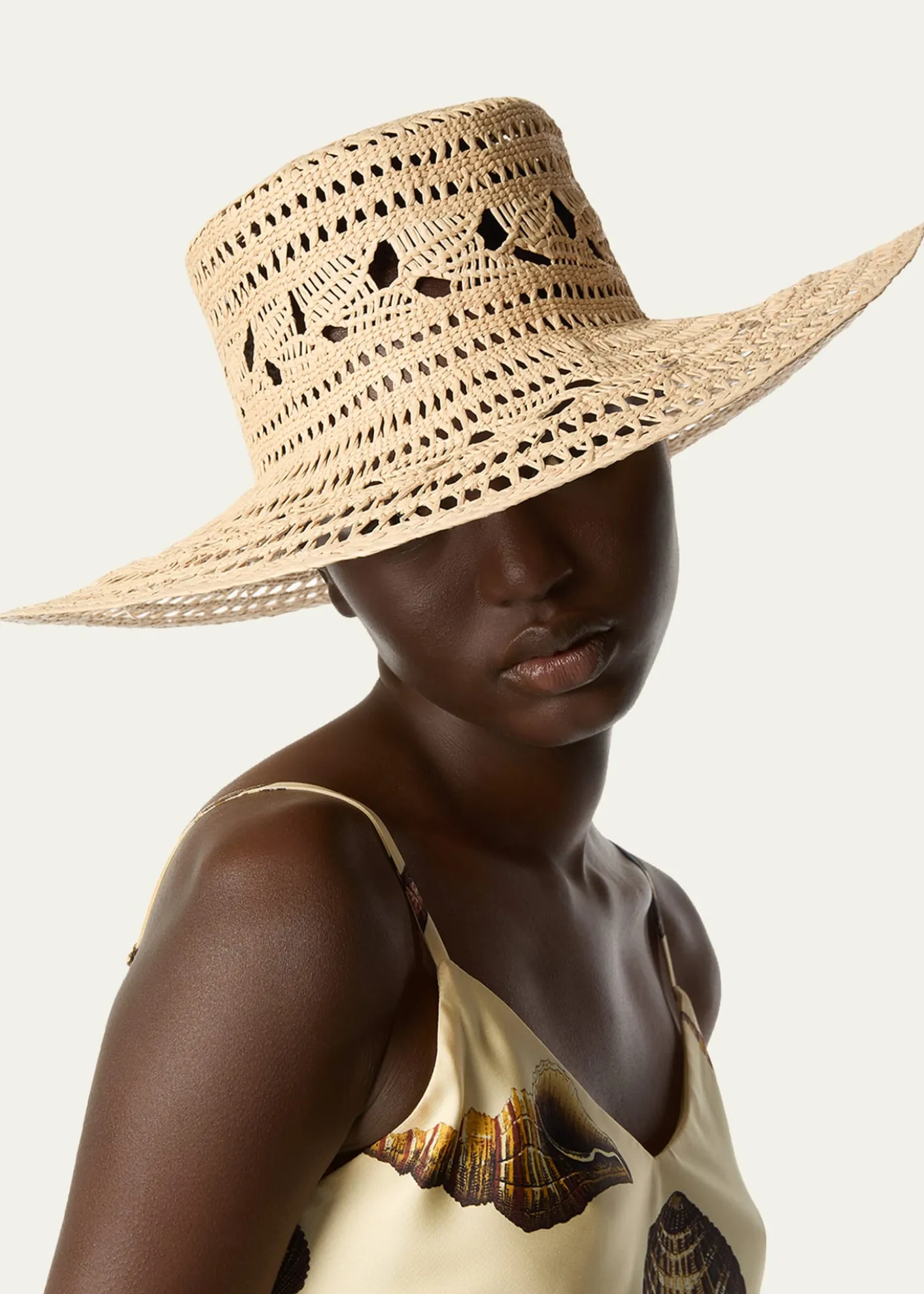 Loro PianaAsmara Foliage Straw Hat