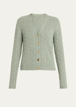 Loro PianaBaby Cashmere Cable Knit Cardigan