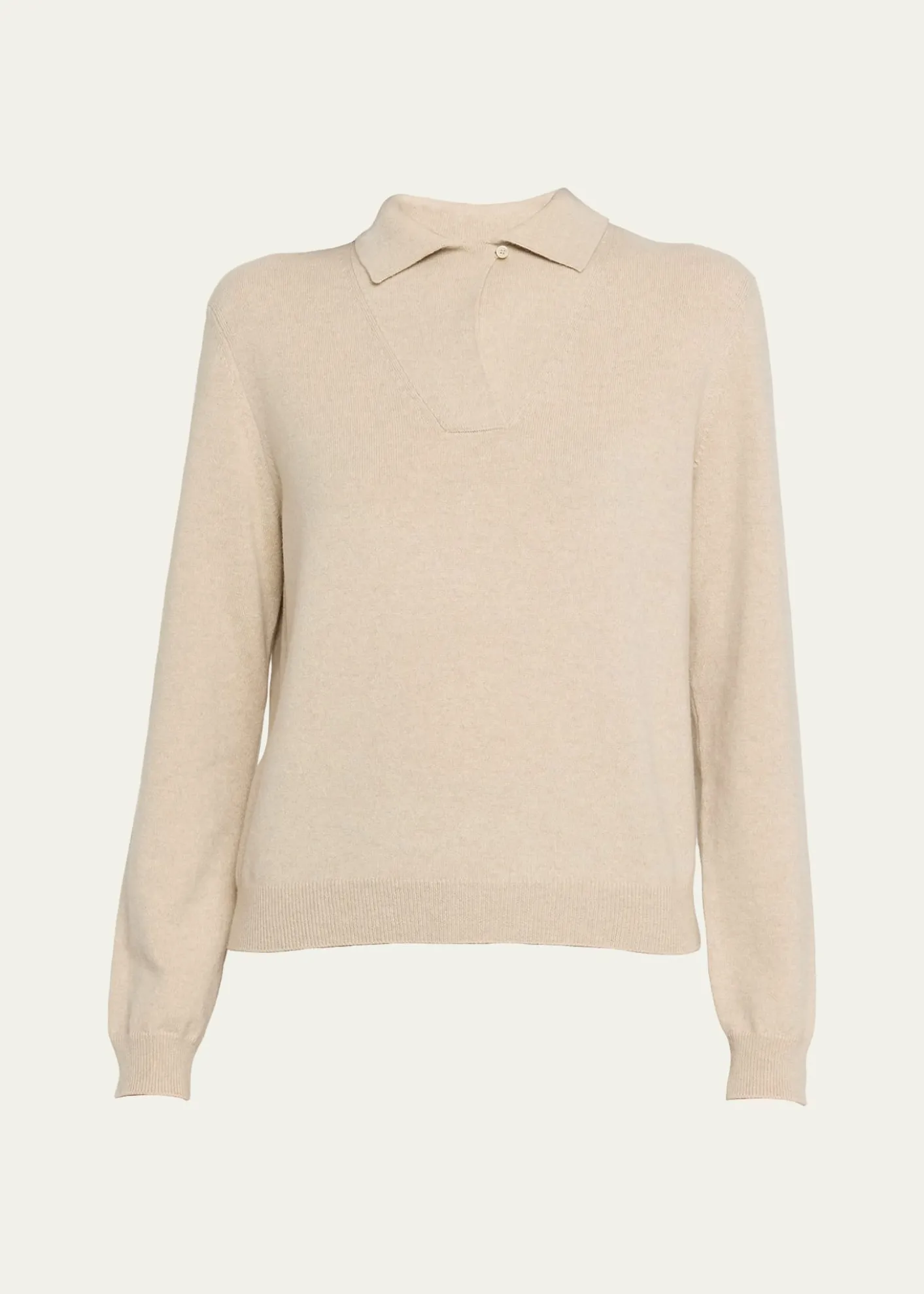 Loro PianaBaby Cashmere Classic Polo Sweater