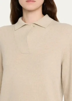 Loro PianaBaby Cashmere Classic Polo Sweater