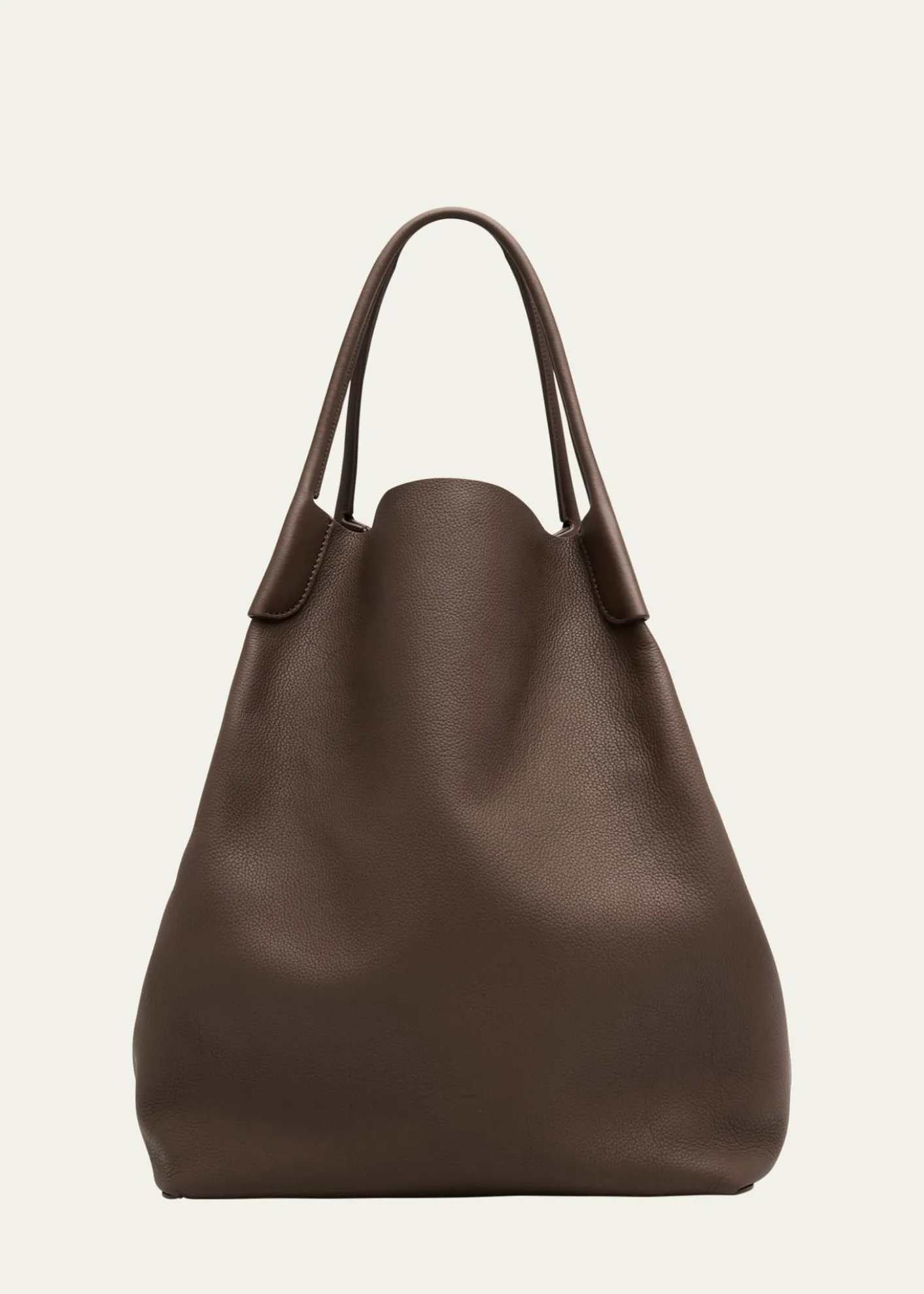 Loro PianaBale Leather Hobo Bag