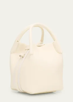 Loro PianaBale Micro Grain Leather Crossbody Bag