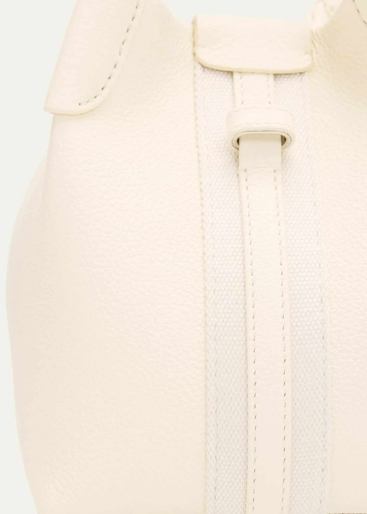 Loro PianaBale Micro Grain Leather Crossbody Bag