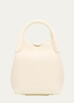 Loro PianaBale Micro Grain Leather Crossbody Bag