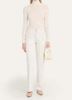Loro PianaBale Micro Grain Leather Crossbody Bag