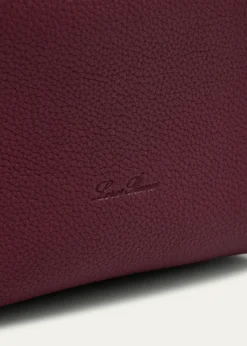 Loro PianaBale Micro Grain Leather Crossbody Bag