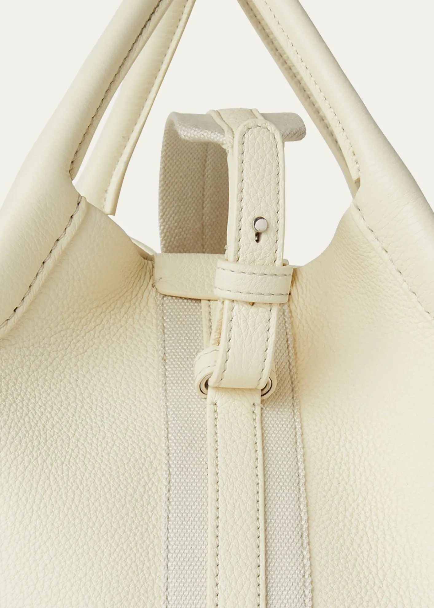 Loro PianaBale Small Leather Top-Handle Bag