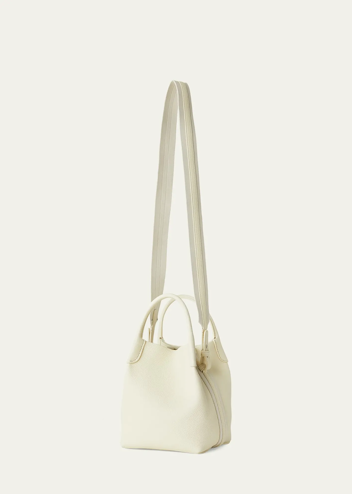 Loro PianaBale Small Leather Top-Handle Bag