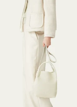 Loro PianaBale Small Leather Top-Handle Bag