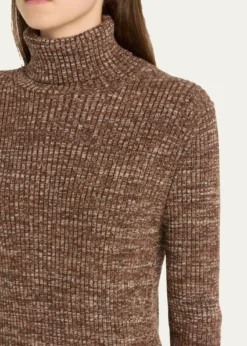 Loro PianaBanff Cashmere Ribbed Turtleneck Sweater