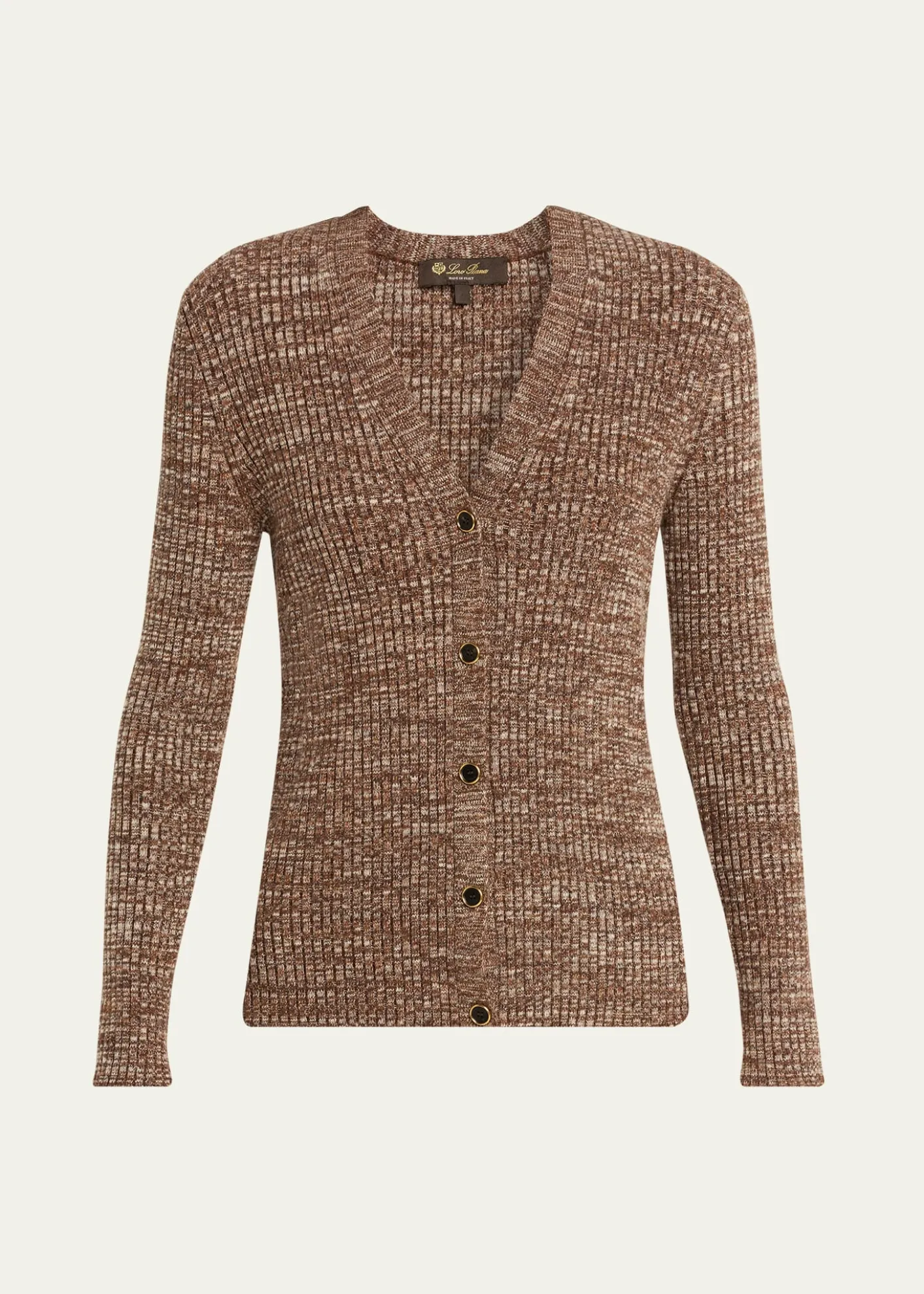 Loro PianaBanff V-Neck Cashmere Rib Cardigan