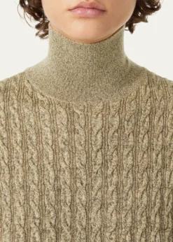 Loro PianaBihar Turtleneck Sleeveless Cashmere Sweater