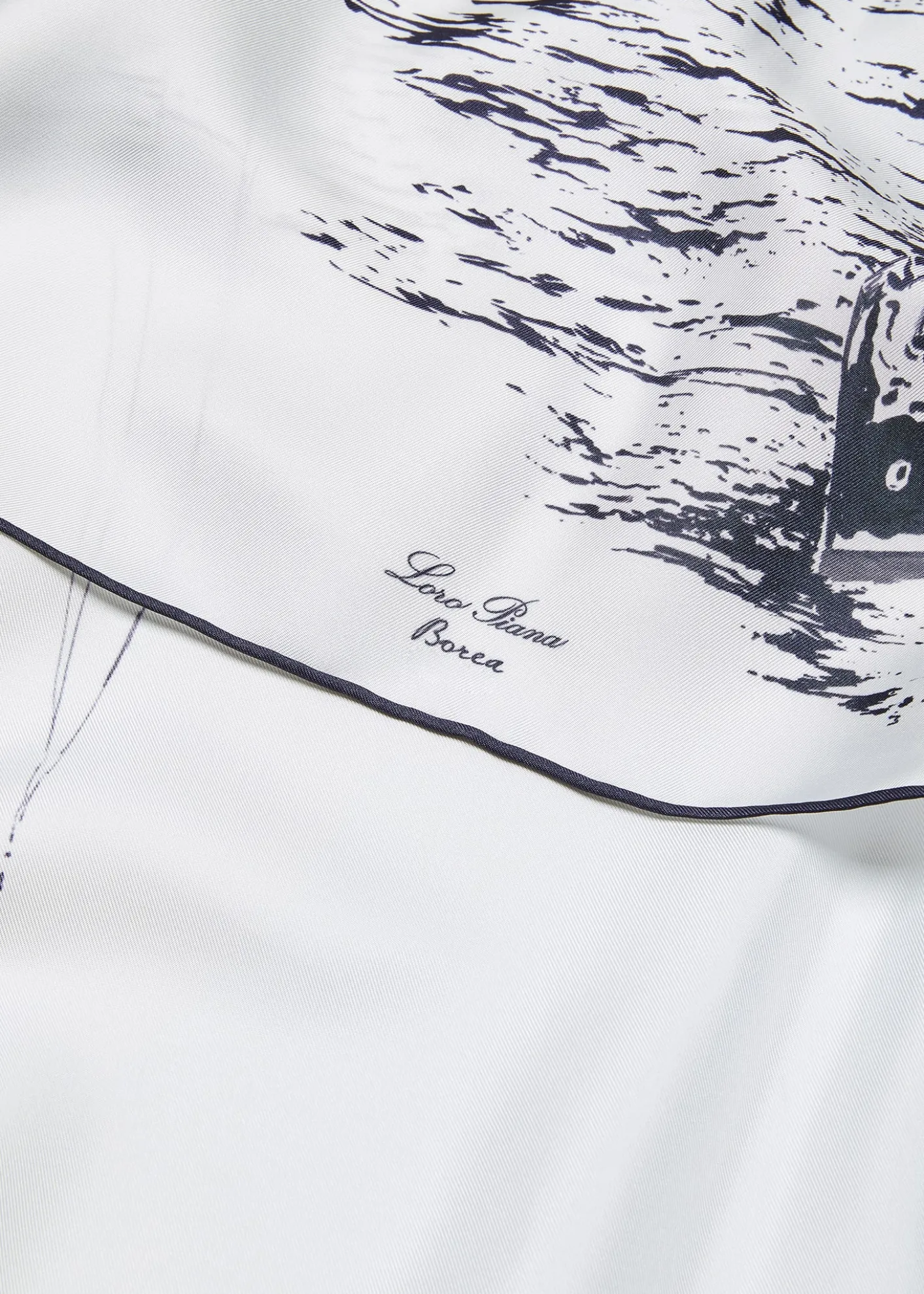 Loro PianaBorea Silk Foulard Scarf