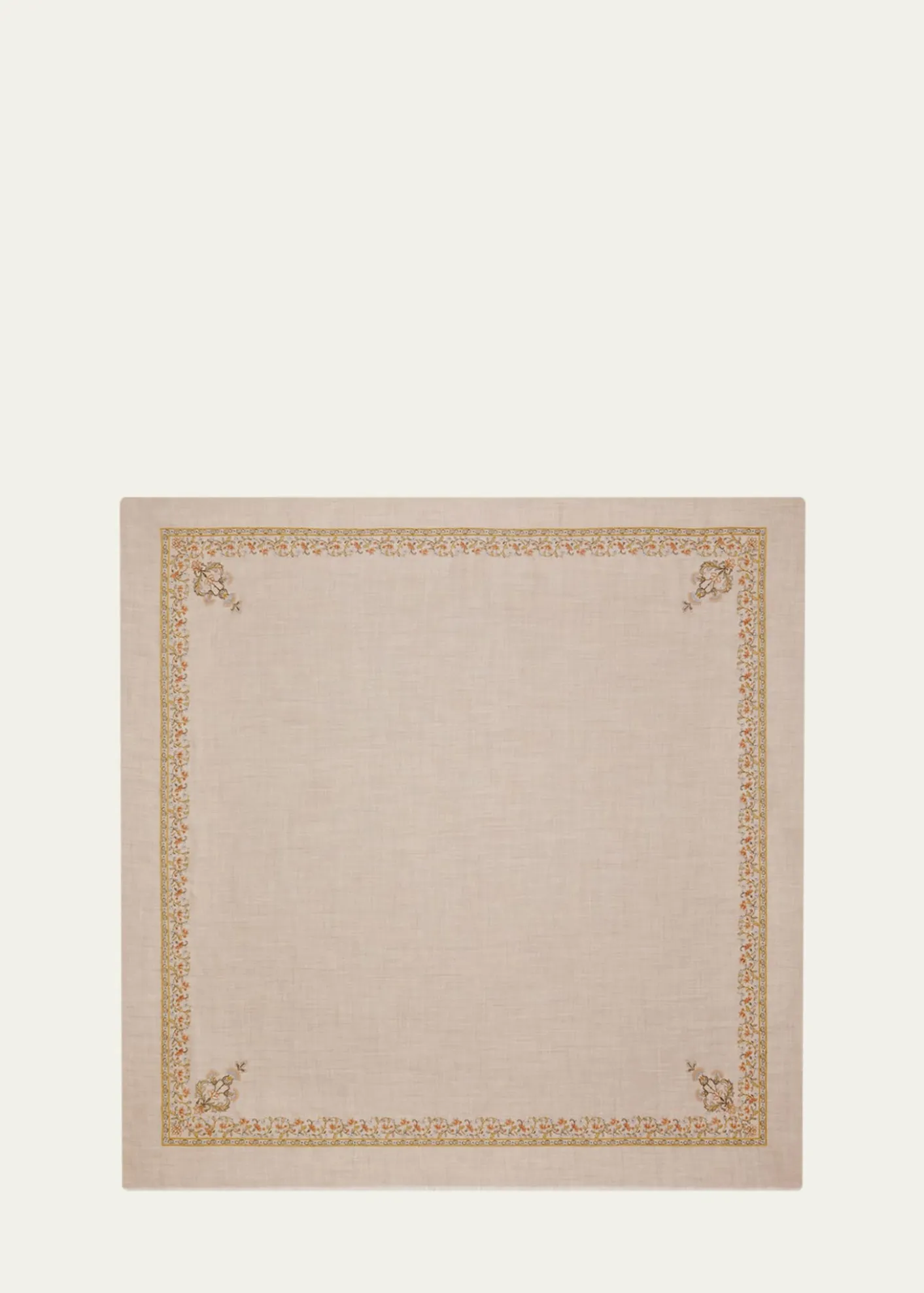 Loro PianaButterfly Garden Embroidered Cashmere Shawl