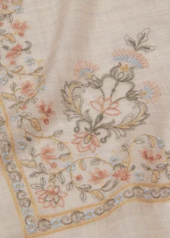 Loro PianaButterfly Garden Embroidered Cashmere Shawl