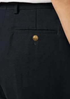 Loro PianaCale Linen Straight-Leg Ankle Trousers