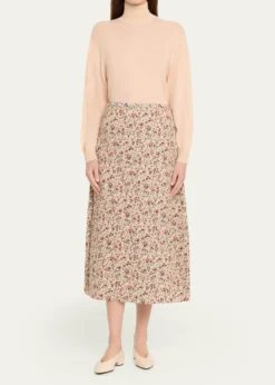 Loro PianaCamino Cashmere-Silk Turtleneck Sweater
