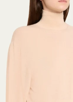 Loro PianaCamino Cashmere-Silk Turtleneck Sweater