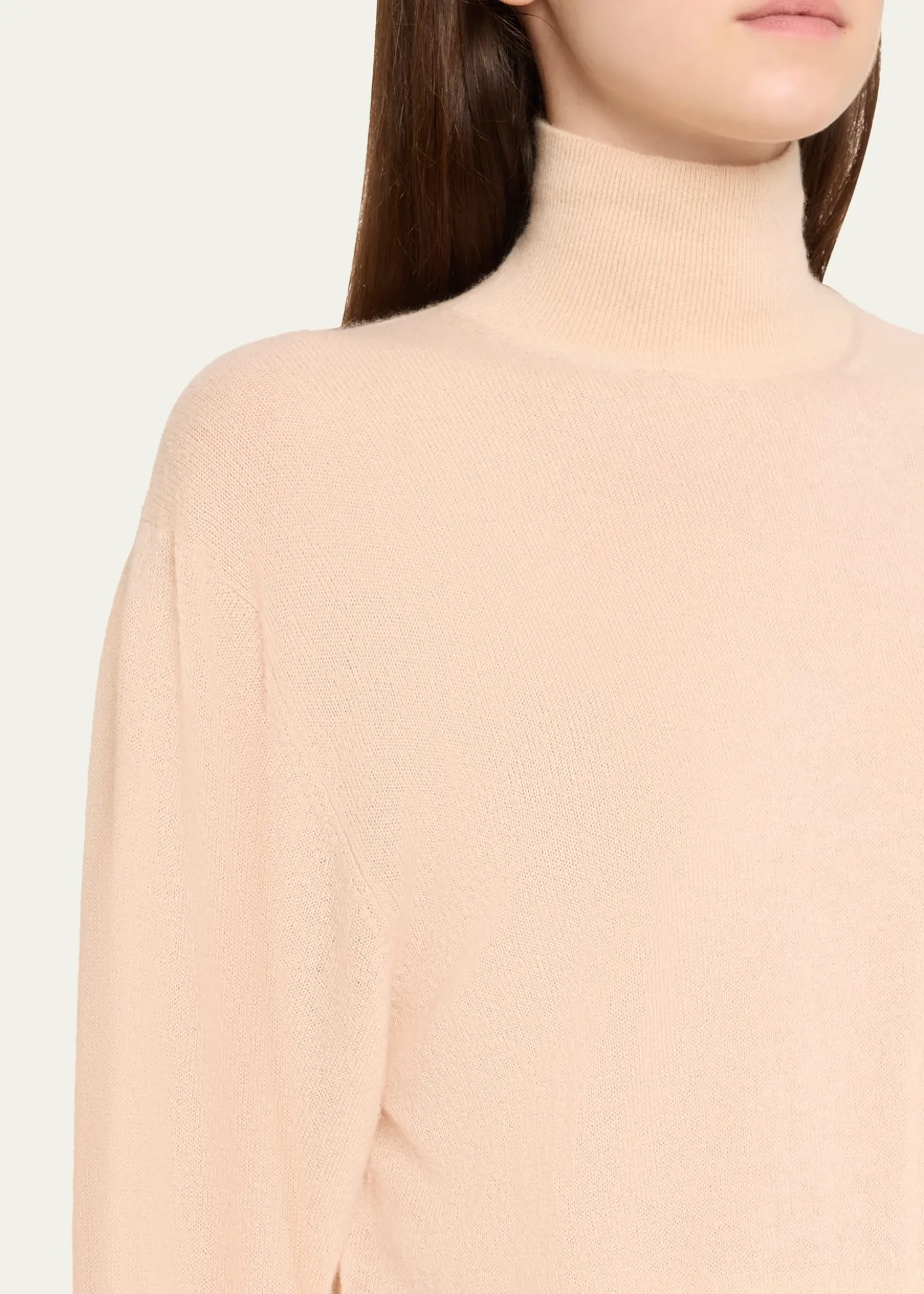 Loro PianaCamino Cashmere-Silk Turtleneck Sweater