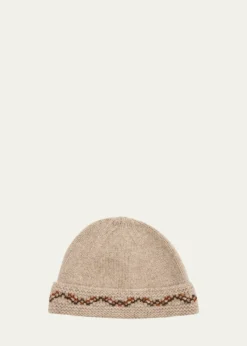 Loro PianaCarezza Embroidered Cashmere Beanie