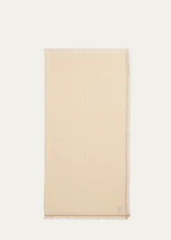 Loro PianaCashmere Striped Trim Scarf