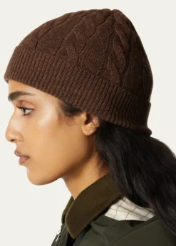 Loro PianaCedar Cable-Knit Cashmere Beanie